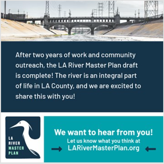 LA River Master Plan update announcement